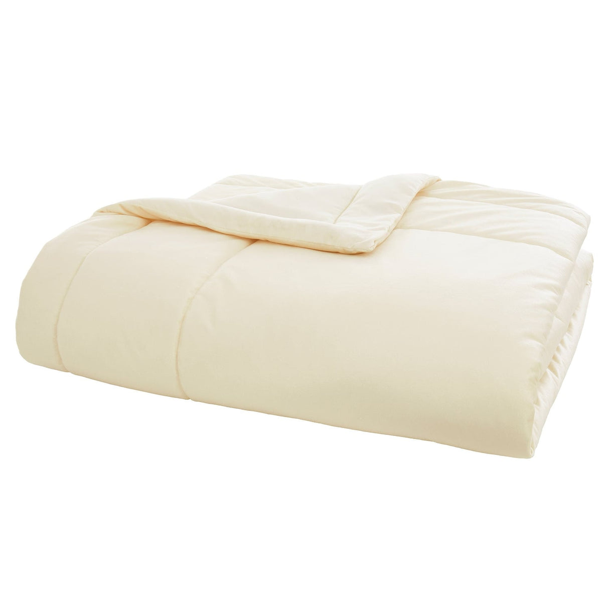 Harlan Cream Bedspread Recycled Polyester 235cm x 235cm - Harlan Bedspread In Cream 235 X 235Cm 3