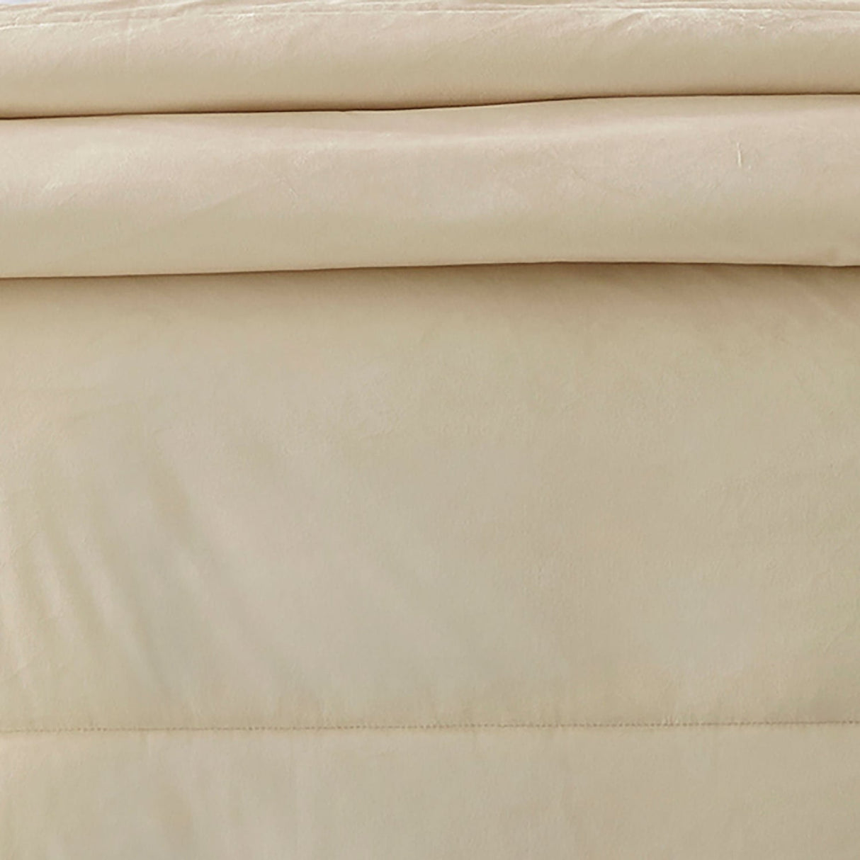 Harlan Cream Bedspread Recycled Polyester 235cm x 235cm - Harlan Bedspread In Cream 235 X 235Cm 4