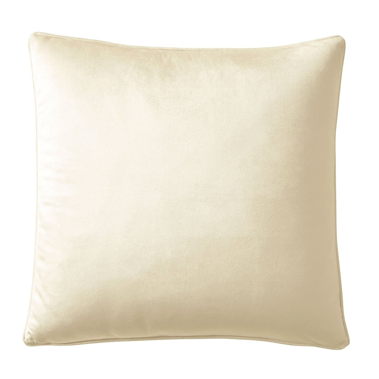 Harlan Cream Plain Filled Cushion - Cream - Harlan Cushion In Cream 55 X 55Cm 3
