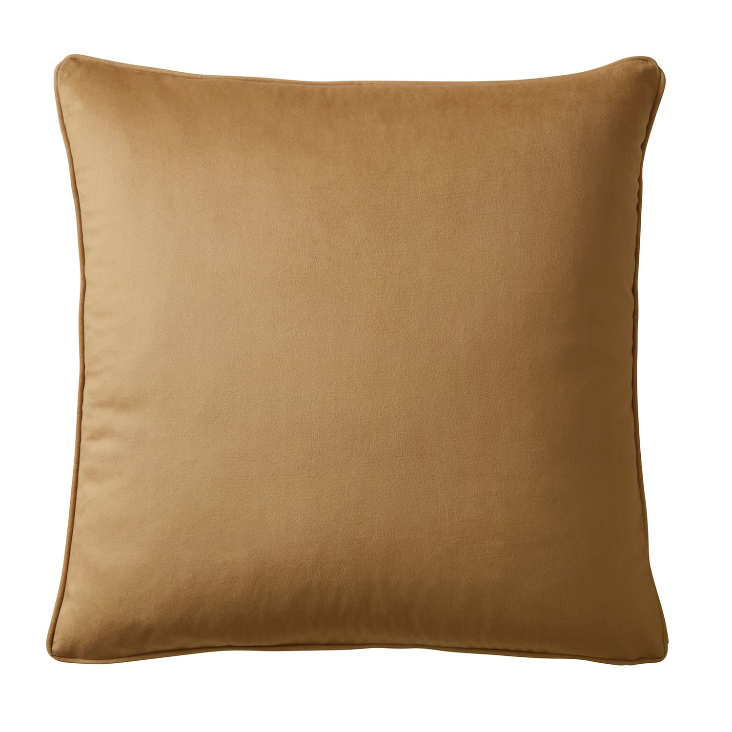Harlan Filled Cushion Large Square 55cm x 55cm - Gold - Harlan Cushion In Gold 55 X 55Cm 2