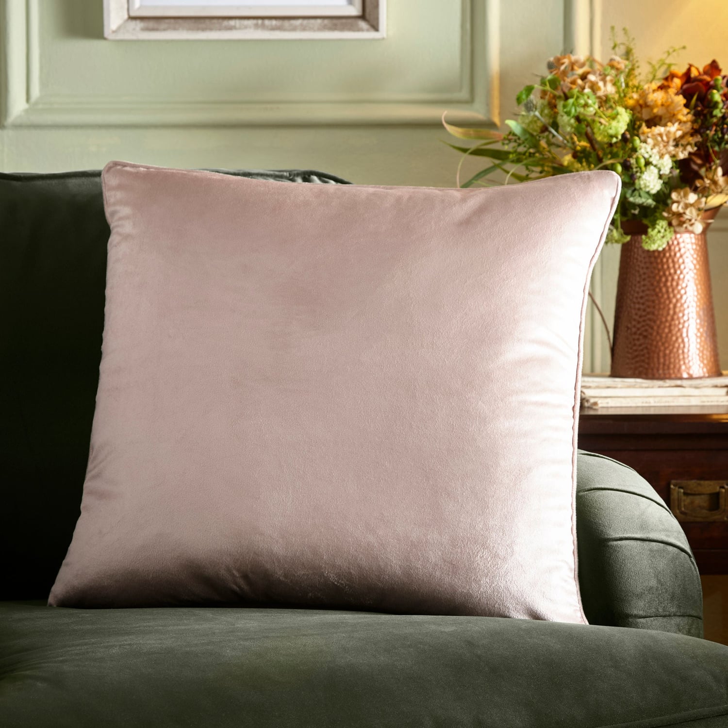 Harlan Filled Cushion Large Square 55cm x 55cm - Natural
