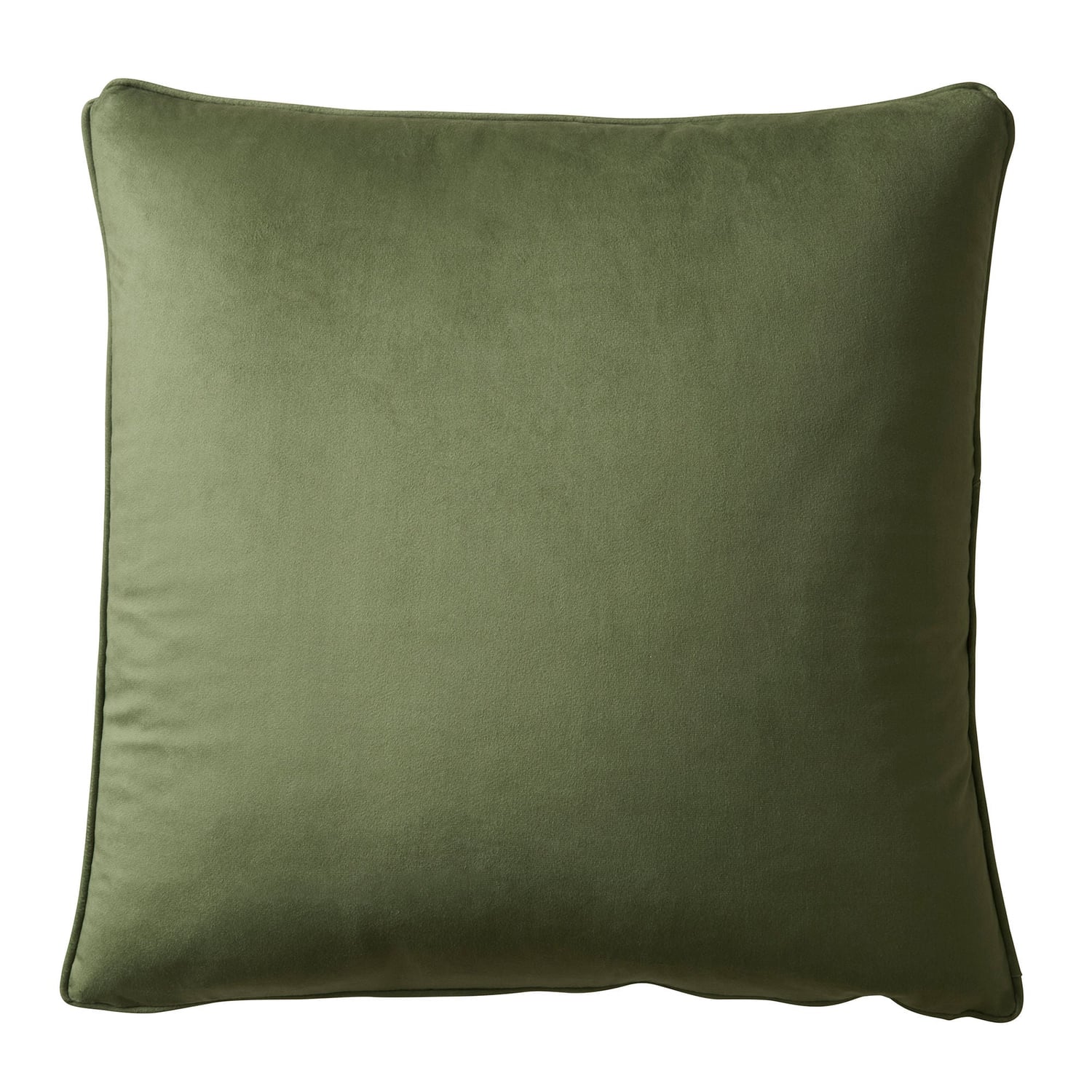 Harlan Filled Cushion Large Square 55cm x 55cm - Olive - Harlan Cushion In Olive 55 X 55Cm 2