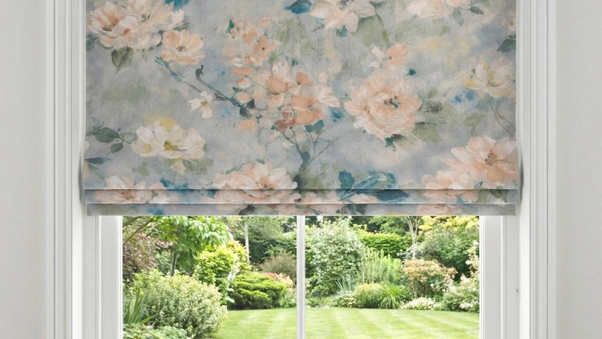 Harmony Made to Measure Roman Blind Blossom