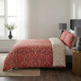 Harrow Red Duvet Cover Bedding Set-5