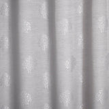 Harvest Jacquard Silver Eyelet Curtains Light Filtering - Harvest Eyelet Curtains In Silver 3
