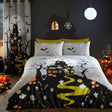 Haunted House Halloween Polycotton Duvet Cover Set
