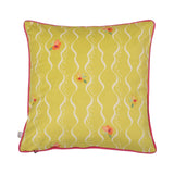 Havana Floral Velvet Filled Cushion - Havana Cushion In Multicolour 43 X 43Cm 3