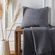 Hayden Eco-Friendly Recycled Cushion Cover 43cm x 43cm - Charcoal