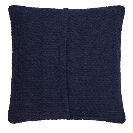 Hayden Eco-Friendly Recycled Cushion Cover 43cm x 43cm - Navy - Hayden Cushion In Navy 43 X 43Cm 2