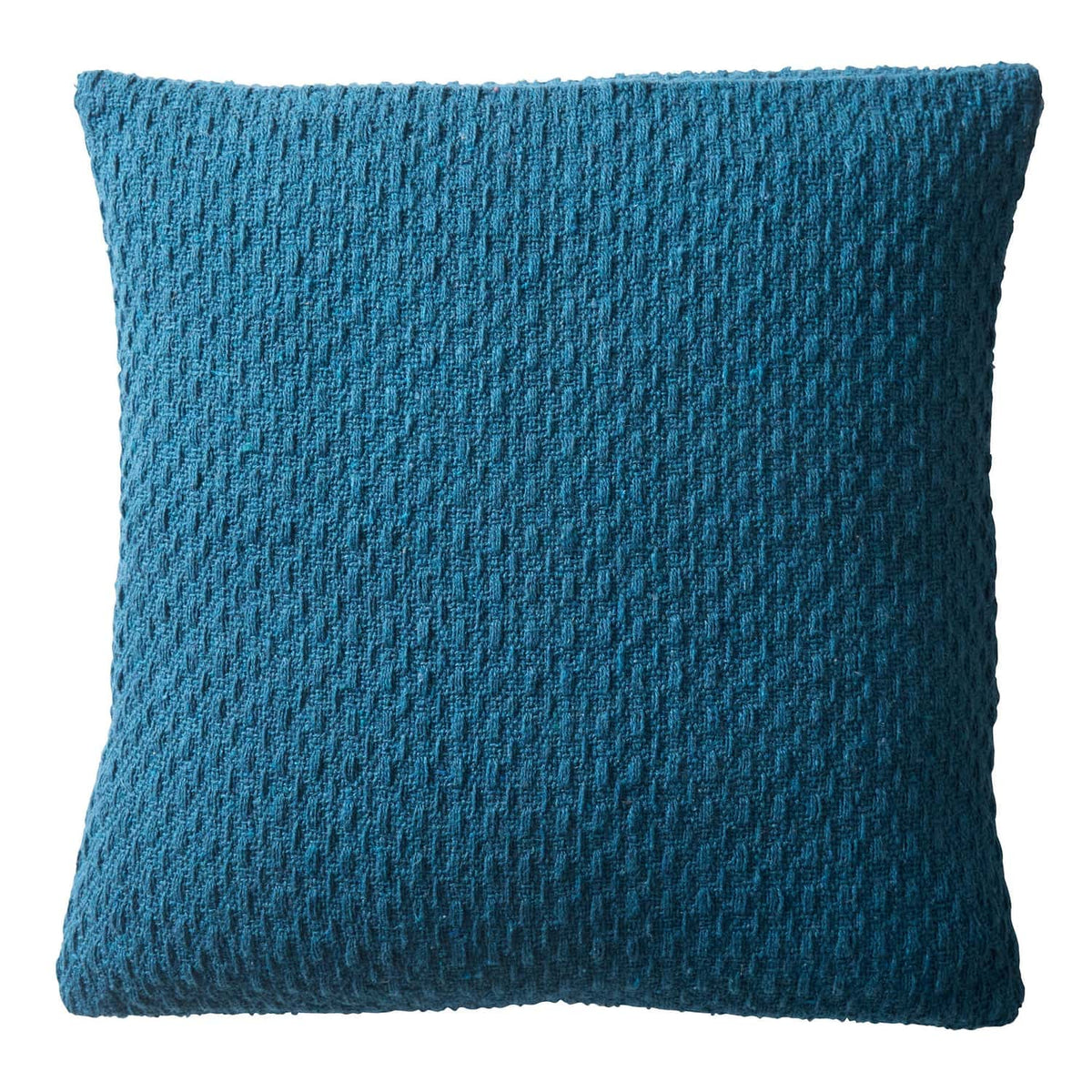 Hayden Eco-Friendly Recycled Cushion Cover 43cm x 43cm - Teal - Hayden Cushion In Teal 43 X 43Cm 2