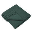 Hayden Eco-Friendly Recycled Cotton Soft Throw – Green – 130cm x 180cm / 200cm x 200cm - Hayden Throw In Green 130 X 180Cm 1