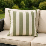 Hayle Outdoor Cushion Cover / Filled Cushion 20" x 20" (50cm x 50cm) by Yard
