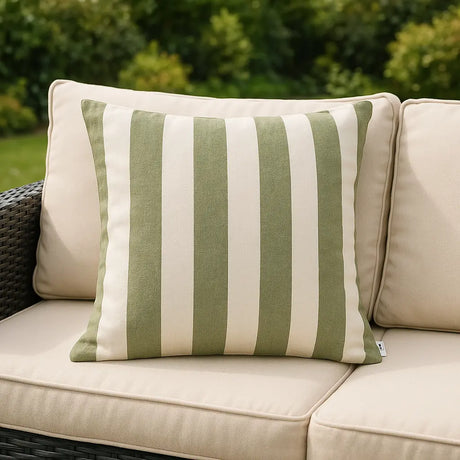 Hayle Outdoor Cushion Cover / Filled Cushion 20" x 20" (50cm x 50cm) - Moss