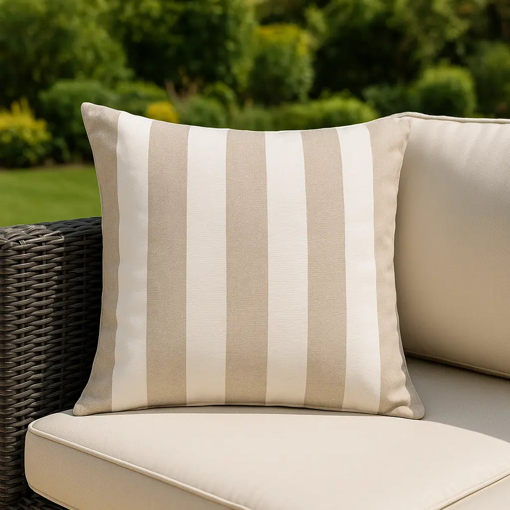 Hayle Outdoor Cushion Cover / Filled Cushion 20" x 20" (50cm x 50cm) by Yard