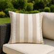 Hayle Outdoor Cushion Cover / Filled Cushion 20" x 20" (50cm x 50cm) - Natural