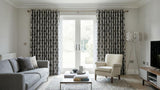 Helix Made to Measure Curtains Charcoal 3