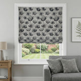 Helix Made to Measure Roman Blind Charcoal