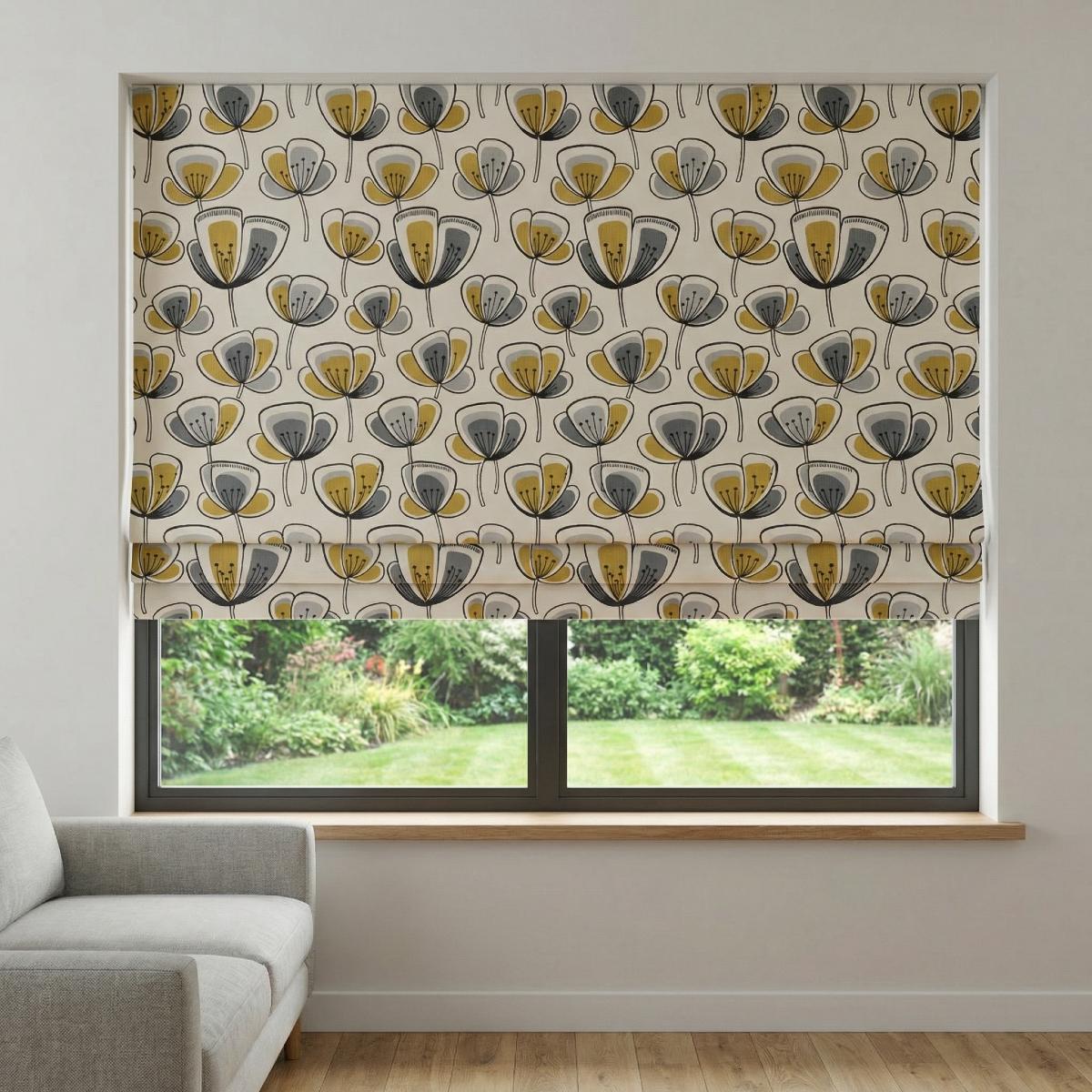 Helix Made to Measure Roman Blind Gold