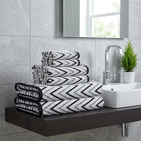 Helix 500gsm Black 100% Cotton Towels-2