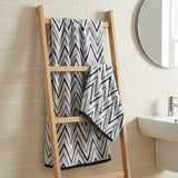 Helix 500gsm Black 100% Cotton Towels-3