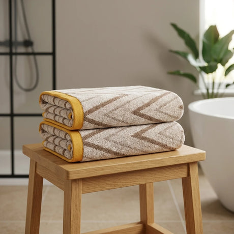 Helix 500gsm Natural 100% Cotton Towels-4