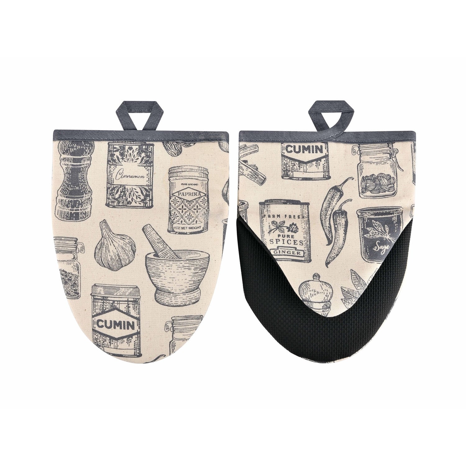Ulster Weavers Herbs & Spices Microwave Mitts Pair