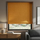 Lille Made to Measure Roman Blind Saffron