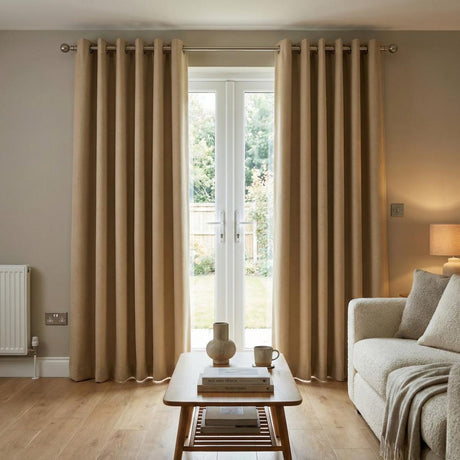 Lille Made to Measure Curtains Biscuit