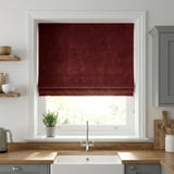 Lille Made to Measure Roman Blind Burgundy