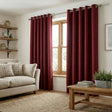 Lille Made to Measure Curtains Burgundy