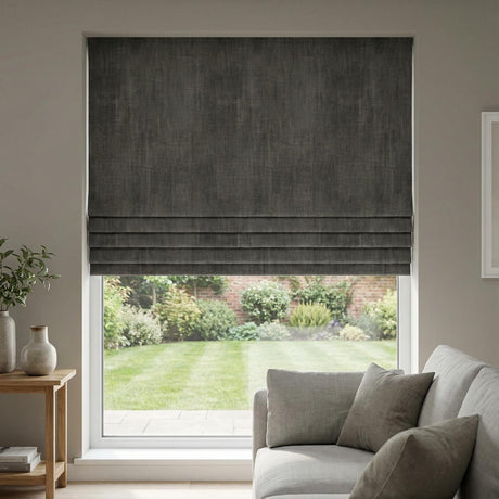 Lille Made to Measure Roman Blind Steel