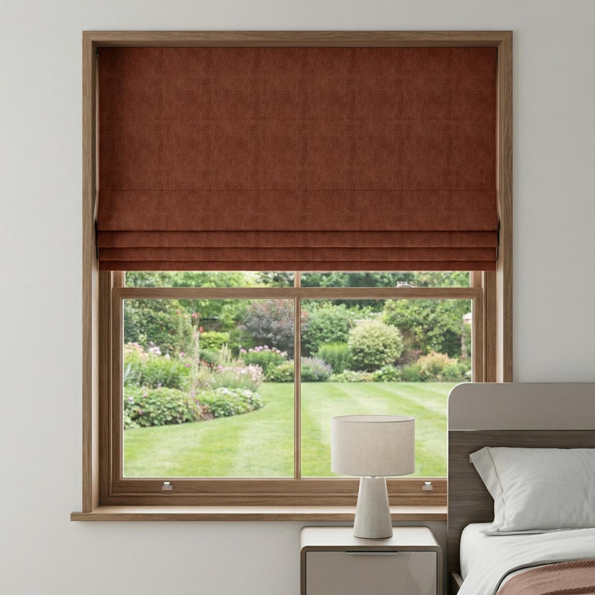 Lille Made to Measure Roman Blind Sunset