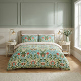 Heritage Flora Duvet Cover Set - Multicolour