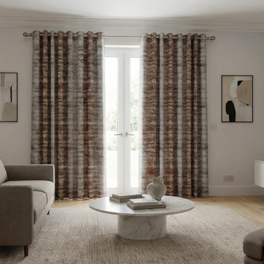 Highbury Made to Measure Curtains Terracotta