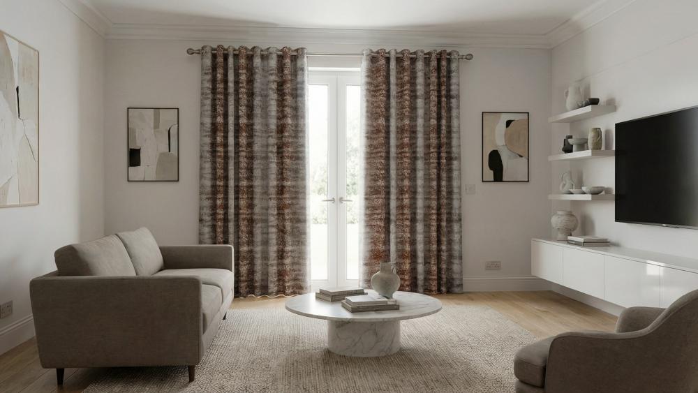 Highbury Made to Measure Curtains Terracotta 3