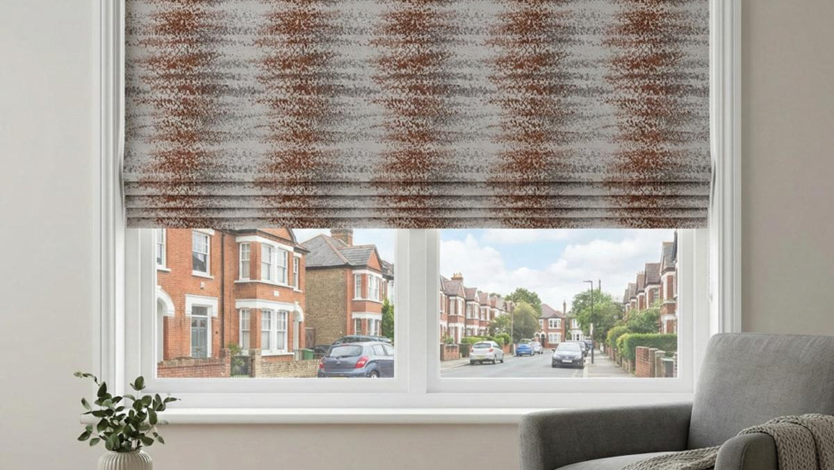 Highbury Made to Measure Roman Blind Terracotta