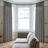 Hopsack Made to Measure Curtains Platinum