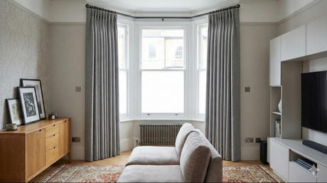 Hopsack Made to Measure Curtains Platinum 3