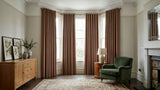 Hopsack Made to Measure Curtains Soft Peach 3