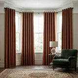 Hopsack Made to Measure Curtains Sunset