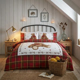 Hug Me Bear Duvet Cover Set - Red
