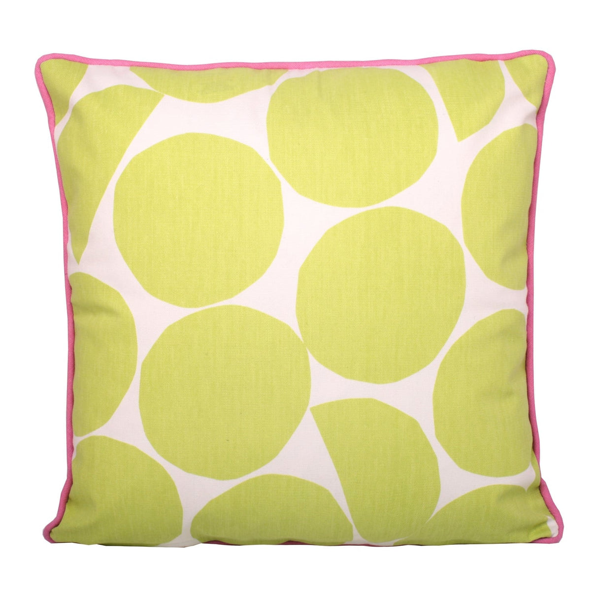 Ingo Outdoor Water Resistant Garden Cushion Cover 17" x 17" - Ingo Outdoor Cushion In Pink Green 43 X 43Cm 2