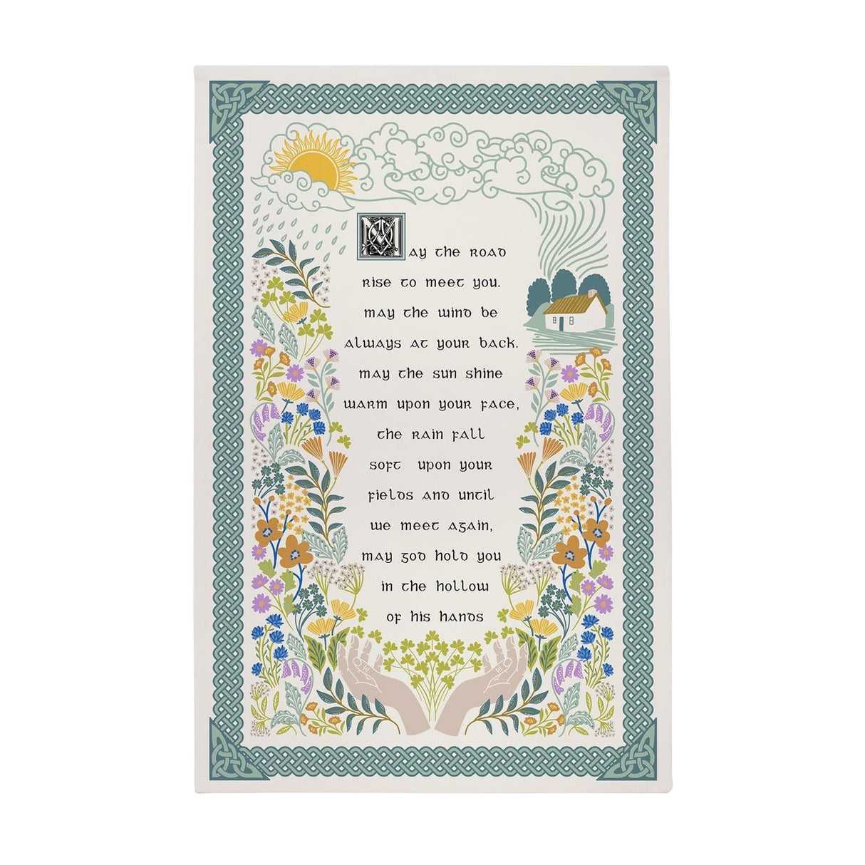 Ulster Weavers Irish Blessing Cotton Tea Towel
