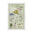 Ulster Weavers Irish Wild Flowers 100% Cotton Tea Towel in Green