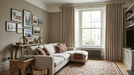 Izmir Made to Measure Curtains Biscuit 3
