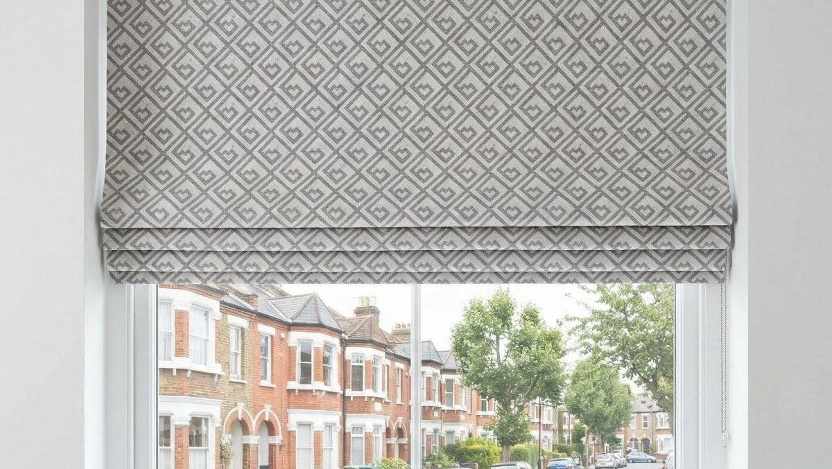 Izmir Made to Measure Roman Blind Grey