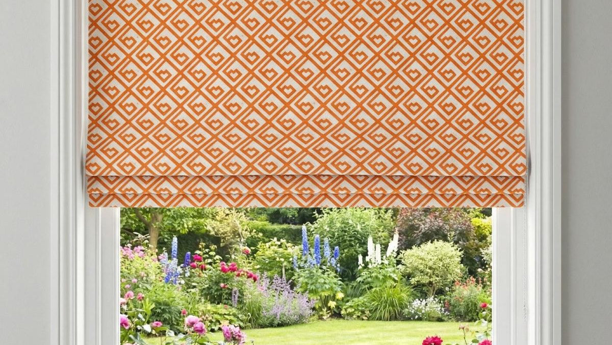 Izmir Made to Measure Roman Blind Terracotta