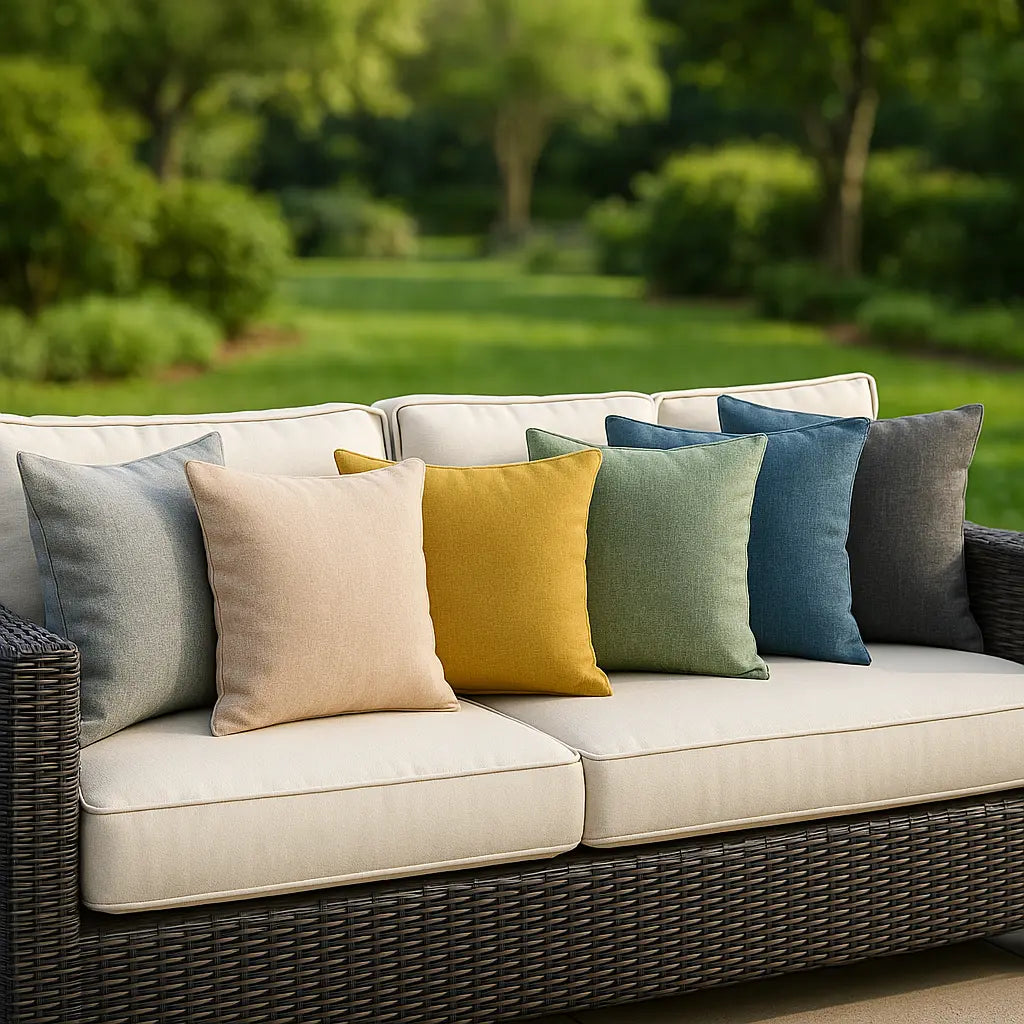 Pillow Perfect Sitzkissen Für Gartenbank – Outdoor, Wetterfest & Bequem