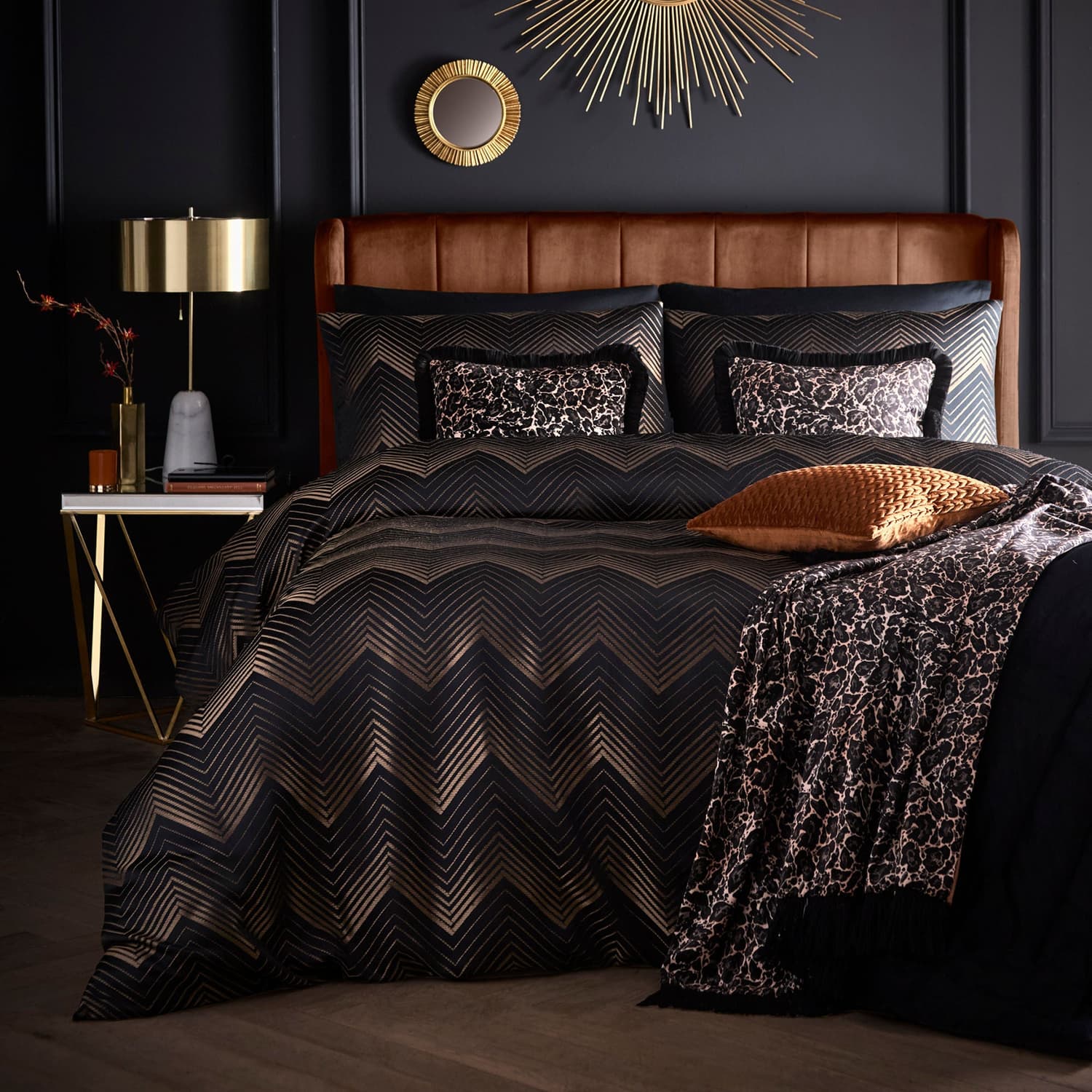 Laurence Llewelyn-Bowen Josephine Cushion Cover 43cm x 43cm (17") - Gold - Josephine Cushion In Gold 43 X 43Cm 5