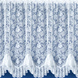 Kew Lace Flounce Pre-Cut Net Curtain Panel
